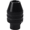 SENRISE Mandrino senza chiave da 0,3-3,2 mm, adattatore per mandrino elettrico, a cambio rapido, per smerigliatrice elettrica, 1 pezzo (M8 x 0,75 mm di lunghezza)