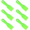Gosknor 6pz Spatola di Plastica, Flessibile Raschietto per Stucco Raschietto da Muro Accessorio per Riparazione Stuccatura Rattoppo Intonacatura e Verniciatura(Verde)