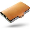 I-CLIP Original Portafoglio Uomo Slim Banconote, Mini Wallet fino a 12 Carte, Ultraleggero con soli 22g, Pelle Liscia Desert, Telaio Argento