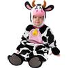 Spooktacular Creations Costume da mucca per Halloween, tuta cosplay con animali per unisex per neonati e bambini, festa di Halloween Dress Up