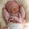 OHIJGN Bambole Reborn Femmina Reborn Baby 19 Pollice Fatto A Mano Bambole realistiche Bambole Morbido Corpo In Vinile Come Un Vero Bambino