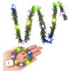 YUYWWAN Catena di Luci Natalizie in Miniatura, 50cm Luci Fatate in Miniatura, 1:12 Catene Luminose per Casa Delle Bambole, Lucine LED Decorative, per Accessori per Casa Delle Bambole Natale (Colorato-1pc)