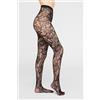 Calzedonia Collant A Rete Floreale Nero