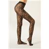 Calzedonia Collant In Pizzo A Fiori Nero