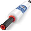 TAPEBEAR Pellicola Trasparente per Imballaggio 38cm x 305M Con Manico, Plastica per Imballaggio Traslochi, Pellicola Trasparente Protettiva, Pellicola Imballaggio Mobili, Scatole Cartone Trasloco