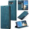 Sojlecyu Cover per Google Pixel 9a Custodia, a Libro Portafoglio in Premium Pelle PU Porta Carte Flip Case Supporto Protezione Case Cover per Google Pixel 9a, Blu verde