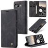 Sojlecyu Cover per Google Pixel 9a Custodia, a Libro Portafoglio in Premium Pelle PU Porta Carte Flip Case Supporto Protezione Case Cover per Google Pixel 9a, Nero