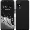 kwmobile Custodia Compatibile con TCL 40 NxtPaper 5G Cover - Back Case per Smartphone in Silicone TPU - Protezione Gommata - nero matt