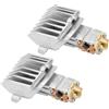 Hoite 2 Pezzi Fari Angel Eyes LCI DRL Sinistro E Destro Di Ricambio Per BMW Serie 5 F07 F10 F11 63127262731 63117343876