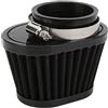 Tbest N Filtro Aria Testa a Fungo,Filtro Aria Moto da 57Mm Filtro Aria Motocicletta Testa a Fungo Abs Non Tessuto Sostituzione Universale per 55Mm/2.17In (55 MM)