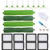 JoyBros Accessori Kit per iRobot Roomba i7, e5, e6 Combo i5, J5, i1, i3+, i4, i8 | JoyBros Ricambios per Roomba e5154, i7156 , Inclusi 8 Filtri HEPA, 4 Spazzole Rullo in gomma, 8 Spazzole Laterali
