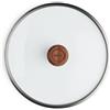Woll Eco Logic QXR - Coperchio in vetro di sicurezza, rotondo, con coperchio in legno (24)
