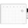U Brands contempo magnetico calendario mensile lavagna cancellabile a secco, 27,9 x 35,6 cm, telaio bianco