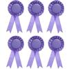 PATIKIL 6pz Vuoto Premiazione Nastro Coccarda Nastro Onore Premio Viola