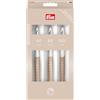 Prym 218596 - Set di uncinetti in lana, prym.ergonomics, tortora, 6/8/10 mm
