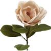 DRW Set di 12 fiori artificiali con gambo naturale in PU-Foam rosa 70 x 20 x 20 cm
