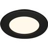 BRILONER Faretto da Incasso LED 230V, Faretto LED Bagno Ip44, Faretto da Soffitto Dimmerabile In Continuo, Spot LED, Spot da Soffitto Piatto, Lampada da Bagno