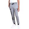 Ultra Game Unk NBA Ultra Game VFM3377F NBA - Pantaloni da Jogging da Uomo, in Pile a Costine, a Righe, Colore: Nero Marlato, Taglia L