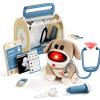 TOPBRIGHT Set da veterinario interattivo per bambini TOPBRIGHT con cagnolino di peluche