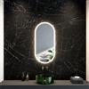 neoro n30 specchio illuminato La: 50 cm, con illuminazione su tutto il perimetro, diretta + indiretta, BN0058MI, n30 [Specchi > Specchi]