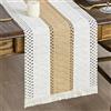 Artoid Mode Runner da tavolo in stile rustico con frange in macramè marrone, 30x183 cm, per cucina, decorazione per feste di compleanno, decorazioni per interni, vacanze, feste