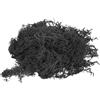 PATIKIL 1.8 OZ Finto Muschio Conservato Renna Muschio Artificiale Muschio Lichene Centrotavola Decoro Finta Muschio per Vaso Piante Natale Artigianato Nero