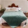 GOTCOZY Coperta Riscaldante Elettrica 150x200cm-Coperta Elettrica Beige | 9 Temperature,timer autospegnimento dopo 10H,Riscaldamento Rapido Coperta Termica Elettrica,Lavabile in lavatrice