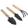 YDuupxe 3 Pezzi Mini Attrezzi da Giardino Strumenti per Piante da Interno Set Vanga Artiglio Rastrello Pala Fiori Strumenti per Piantare Strumento per Giardinaggio Piante