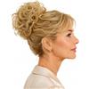 CAISHA Cravatta Per Capelli 100% Capello Umano Pezzo Per Capelli Ispessimento Dei Capelli Treccia Fascia Per Capelli Accessori Per Capelli Biondo H312j