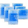 IEA Medical Set di 6 compresse fredde (3 x 12 x 20 cm e 3 x 13 x 14 cm), confezioni refrigeranti per contusioni, punture di insetti e altre lesioni, cuscini di raffreddamento in gel riutilizzabili