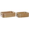 DKD Home Decor Set di scatole Decorative, Standard