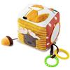 Little Big Friends Soft Activity Cube | Developmental Toy| Encourages Hand-Eye Coordination And Motor Skills | Forest