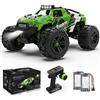 RIAARIO 1:18 All Terrain RC Car Age 8+, 36 KPH auto telecomando ad alta velocità con telecomando a 2,4 GHz, 4WD veicolo elettrico fuoristrada, camion RC impermeabile 4x4 con 2 batterie ricaricabili