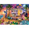 Schmidt 58573 Jeff Haynie, con la roulotte al mare, puzzle da 1000 pezzi