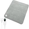 CYFIE Cuscino riscaldante XL riscaldante elettrico 50 x 60 cm, 10 livelli addome con controller, e cuscino riscaldante elettrico rapido per schiena, collo, spalla, lunghezza del cavo 250 cm