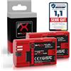 Baxxtar 2X Batteria per Canon LP-E6 LPE6 EOS 5D Mark I-IV, 2250mAh 7.2V