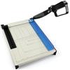 Hmfmdy Taglierina per carta, taglierina a ghigliottina, tagliacarte con lunghezza di taglio da 30,5 cm, tagliere per carta con base in metallo resistente, capacità 12 fogli, per lavori artigianali in