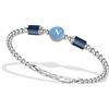 LOWELL BRACCIALE ACCIAIO NAPOLI