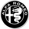 4R Quattroerre.it Adesivo Alfa Romeo Logo 51 mm per Interno Giulia Stelvio