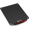 DELTA PARTS high quality custom parts Delta Parts - Targa con stile club inclusa piastra riflettente per moto - Supporto targa con occhi di gatto posteriore - Piastra riflettente con supporto in alluminio autoadesivo