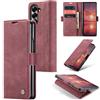 Sojlecyu Cover per Samsung Galaxy Z Fold 7 Custodia, a Libro Portafoglio in Premium Pelle PU Porta Carte Flip Case Supporto Protezione Case Cover per Samsung Galaxy Z Fold 7, Vino Rosso