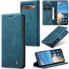 Sojlecyu Cover per Google Pixel 9 / Pixel 9 Pro Custodia, a Libro Portafoglio in Premium Pelle PU Porta Carte Flip Case Supporto Protezione Case Cover per Google Pixel 9 / Pixel 9 Pro, Blu verde