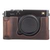 MUZIRI KINOKOO Custodia Protettiva in vera pelle per Fotocamera Digitale Fujifilm X-E5/Fujifilm X E5,Accessori per Fujifilm X-E5,con vano Batteria e Impugnatura,Vintage,Caff
