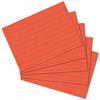 Herlitz Schede per appunti, 100 pezzi, Formato A6, Orange