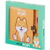 Oh My Pop! Shiba-Confezione con Diario A5 + Penna 6 Colori, Multicolore