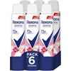 Rexona Deodorante spray Advance Protection Bright Bouquet 72h da donna 200 ml - Confezione da 6