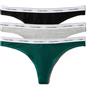 Calvin Klein Donna Perizomi Confezione da 3 Thong Intimo, Multicolore (Blotched Plaid+Adrenaline Rush/Blac), M