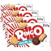 Pavesi Snack Ringo Vaniglia Formato Famiglia, Biscotti Farciti con Crema alla Vaniglia, Snack Dolce per Merenda o Pausa Studio, Confezione da 1320 g