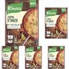 Knorr Zuppa D'Orzo, Piatti Pronti Knorr con Verdure da Agricoltura Sostenibile, Senza Coloranti, Senza Conservanti, Vegano, 105 g (Confezione da 5)