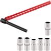 Shwdsy in Acciaio al Carbonio Chiave per Rubinetto Sottolavello, 13 mm ad Angolo Retto Chiave a Tubo, 8-14 mm Chiave a Tubo per Rubinetti, Utilizzato per la Riparazione dei Rubinetti